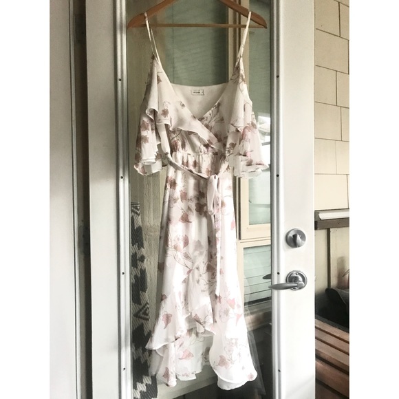 Floral Chiffon Midi Dress - Picture 5 of 9